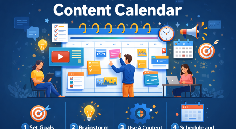 How to Build a Monthly Content Calendar That Actually Works